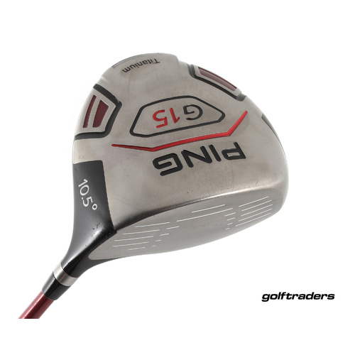 Ping G15 Driver 10.5º Graphite Regular Flex New Grip M4077