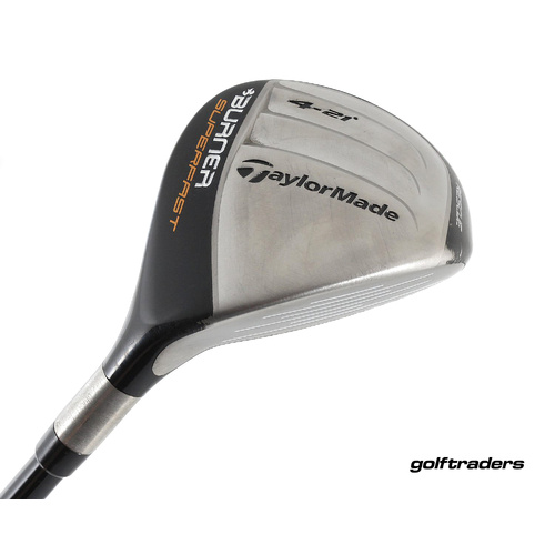 Taylormade Burner Superfast 4 Hybrid 21º Graphite Regular Flex New Grip M4078