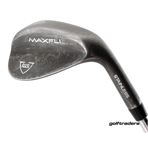 Maxfli Black Max Sand Wedge 56º Steel Regular Flex New Grip M4089