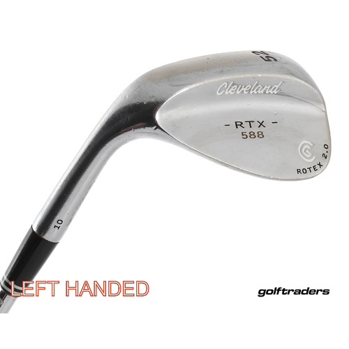 Cleveland RTX 588 Rotex 2.0 Gap Wedge 52.10 Steel Wedge Left Handed M4102