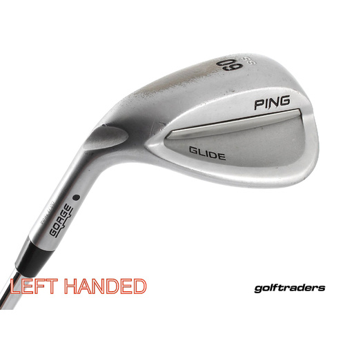 Ping Glide Gorge Black Dot Lob Wedge 60º SS Steel Stiff Left Handed M4103