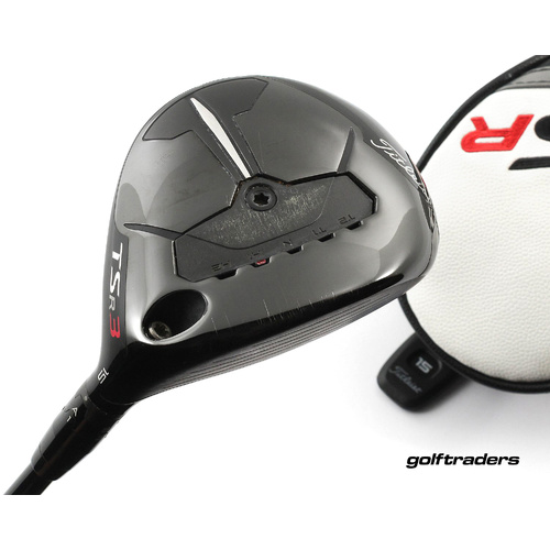 Titleist TSR3 3 Fairway Wood 15º Graphite Stiff Flex Cover M4111