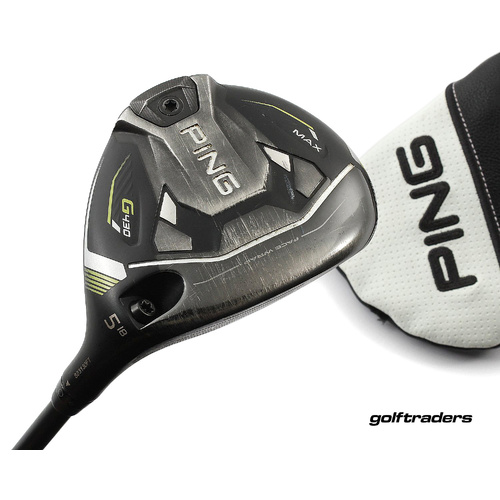 Ping G430 Max 5 Fairway Wood 18º Graphite Regular Flex Cover New Grip M4121