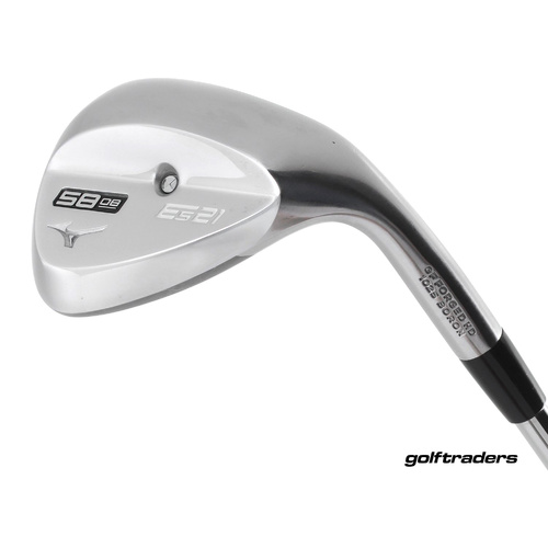 Mizuno ES21 White Satin Lob Wedge 58.08 Steel Wedge Flex M4129