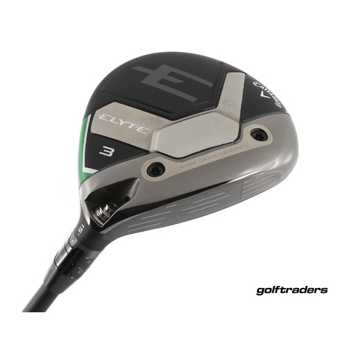 Callaway Elyte 3 Fairway Wood 15º Graphite Stiff Flex New Grip M4147