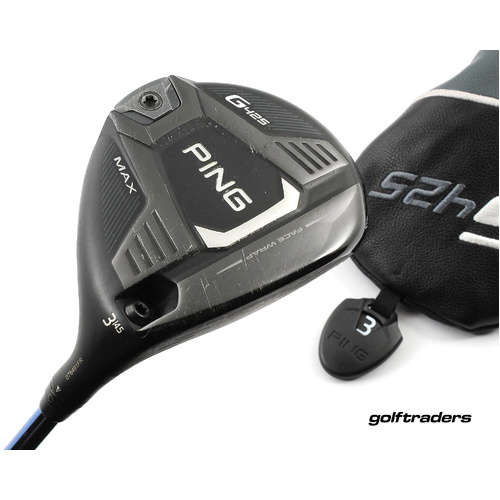 Ping G425 MAX 3 Fairway Wood 14.5º Graphite Stiff Flex Cover New Grip M4185