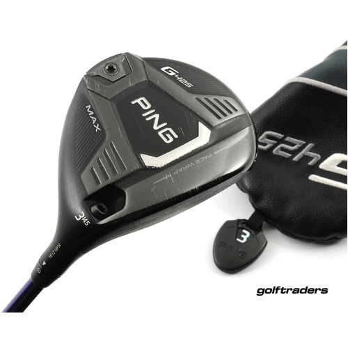 Ping G425 MAX 3 Fairway Wood 14.5º Graphite Stiff Regular Flex Cover M4191
