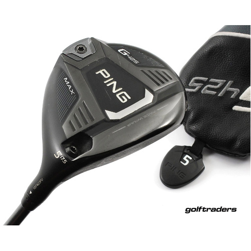 Ping G425 MAX 5 Fairway Wood 17.5º Graphite Stiff Flex Cover New Grip M4200
