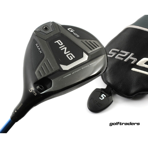 Ping G425 MAX 5 Fairway Wood 17.5º Graphite Stiff Flex Cover New Grip M4201