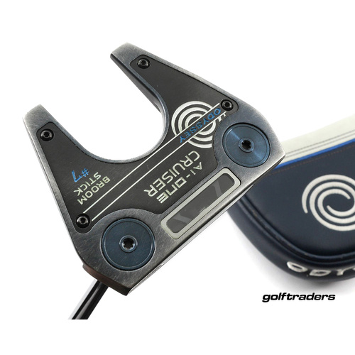Odyssey Ai-One Cruiser #7 Broomstick Putter 48" Steel Cover M4223