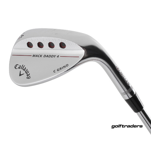 Callaway Mack Daddy 4 Chrome Sand Wedge 54.08 C Grind Steel Stiff Flex M4268