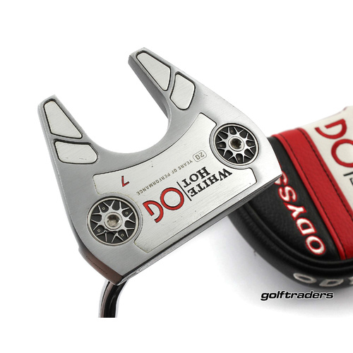 Odyssey White Hot OG #7 Mallet Putter 35" Steel Cover M4277