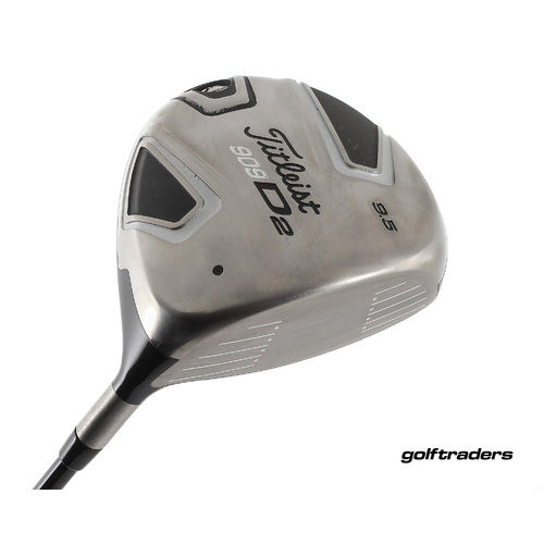Titleist 909 D2 Driver 9.5º Graphite Stiff Flex New Grip M4278
