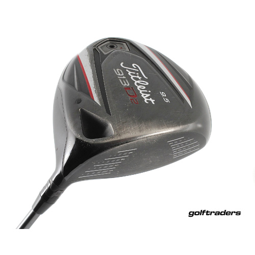 Titleist 913 D2 Driver 9.5º Graphite Stiff Flex New Grip M4279