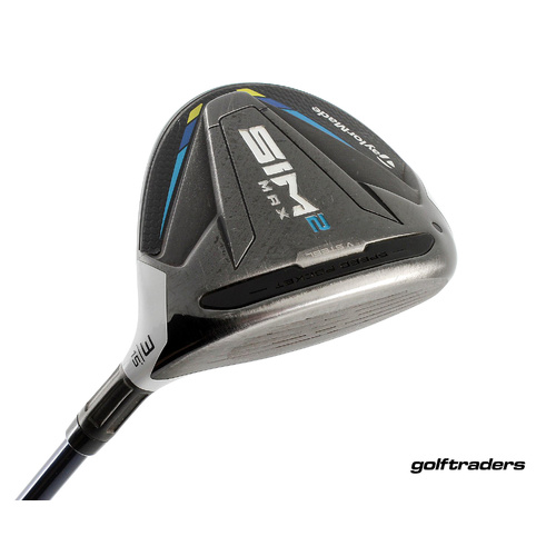 Taylormade Sim 2 Max 3 Fairway Wood 15º Graphite Regular Flex New Grip M4283
