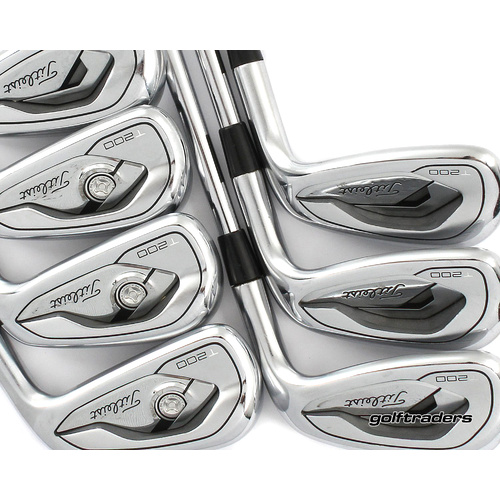 Titleist 2019 T200 Forged Irons 5-PW,GW Steel Stiff Flex M4292