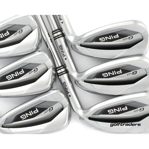 Ping G425 Black Dot Irons 5-PW Steel Stiff Flex New Grips M4303