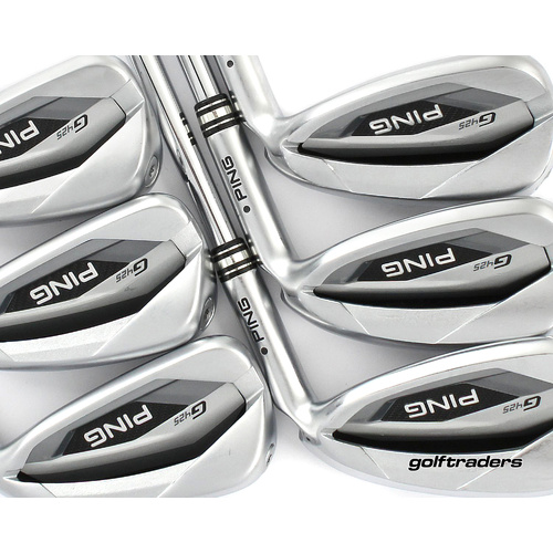 Ping G425 Black Dot Irons 5-PW Steel Stiff Flex M4306