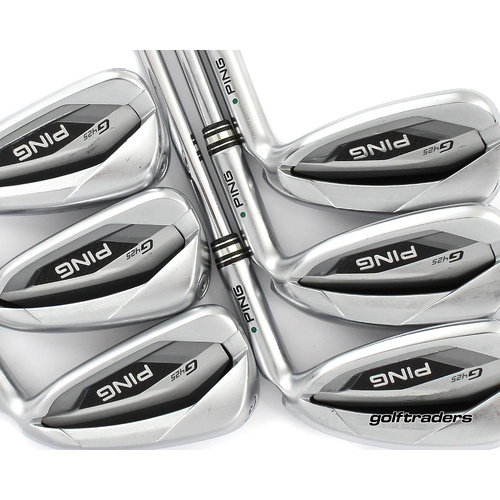Ping G425 Green Dot Irons 5-PW Steel Stiff Flex New Grips M4307