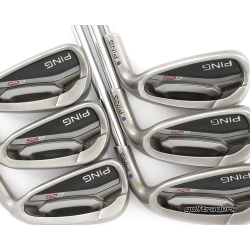 Ping G25 Blue Dot Irons 5-PW Steel Stiff Flex M4312