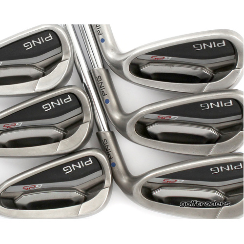 Ping G25 Blue Dot Irons 5-PW Steel Stiff Flex M4313