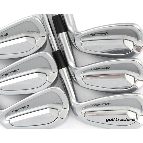 Mizuno Pro Forged 520 Irons 5-PW Steel Stiff Flex New Grips M4319