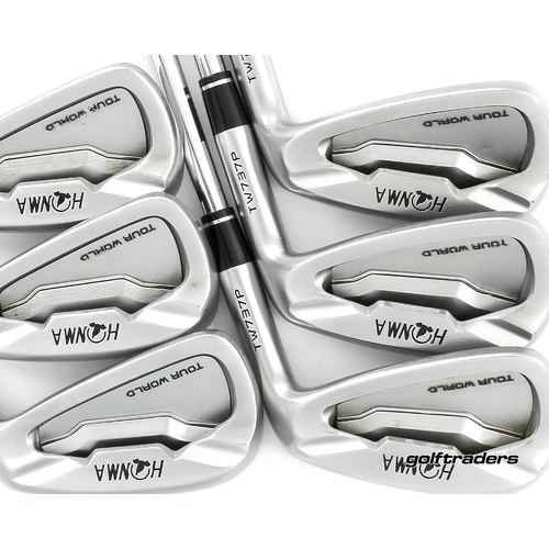 Honma Tour World TW737P Irons 5-PW Steel Stiff Flex M4323