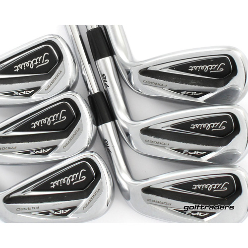 Titleist AP2 716 Forged Irons 5-PW Steel Stiff Flex M4328