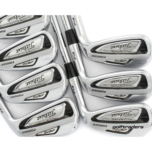 Titleist AP2 714 Forged Irons 4-PW Steel Stiff Flex +0.5" Longer M4329