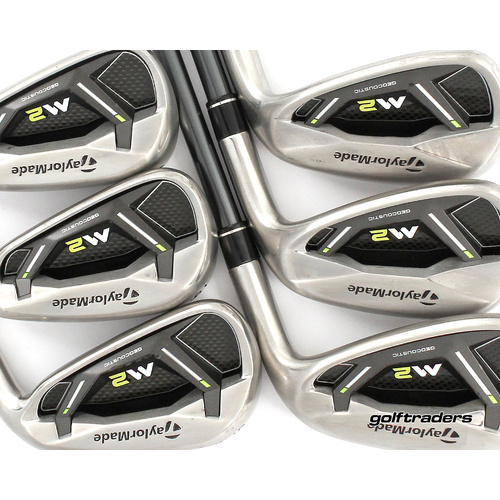 Taylormade M2 Irons 5-PW Graphite Regular Flex +0.5" Longer M4337