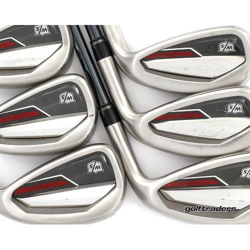 Wilson Staff Dynapwr Irons 5-PW Graphite Regular Flex M4339