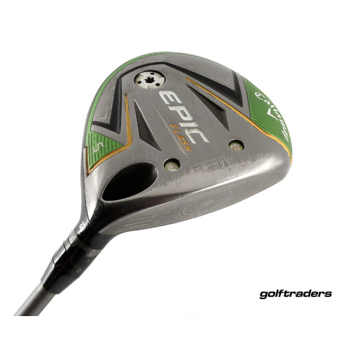 Callaway Epic Flash 5 Fairway Wood 18º Graphite Stiff Regular New Grip M4347