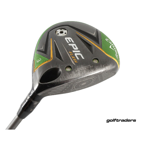 Callaway Epic Flash 3 Fairway Wood 15º Graphite Stiff Regular New Grip M4348