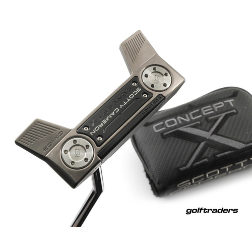 Titleist Scotty Cameron Concept X CX-02 Blade Putter 34" Steel Cover M4383