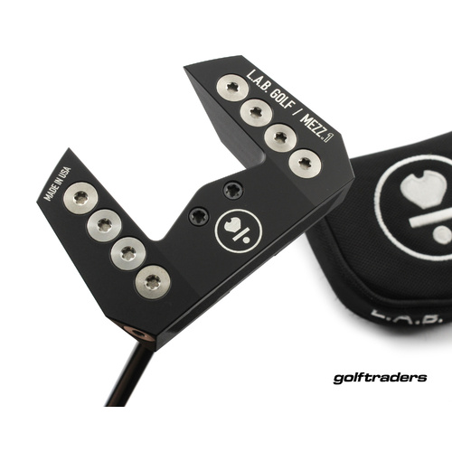 L.A.B Golf Mezz.1 Black Mallet Putter 34" Steel Cover M4384