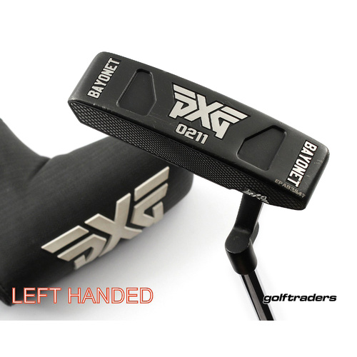 PXG 0211 Bayonet Blade Putter 34" Steel Cover Left Handed New Grip M4413