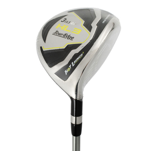 Tour Edge HL3 OS 3 Fairway Wood 15.5º Graphite Seniors Flex Cover M4430