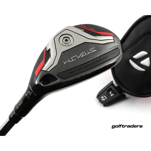 Taylormade Stealth Plus 4 Hybrid 22º Steel Stiff Flex Cover M4465