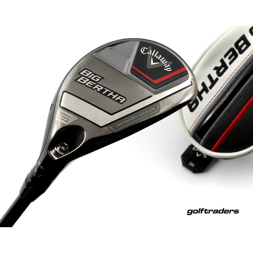 Callaway 2023 Big Bertha 5 Hybrid 24º Graphite Stiff Regular Flex Cover M4474