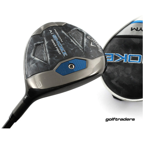 Callaway Paradym Ai Smoke Max Fast 3 Wood 16º Stiff Regular Flex Cover M4483