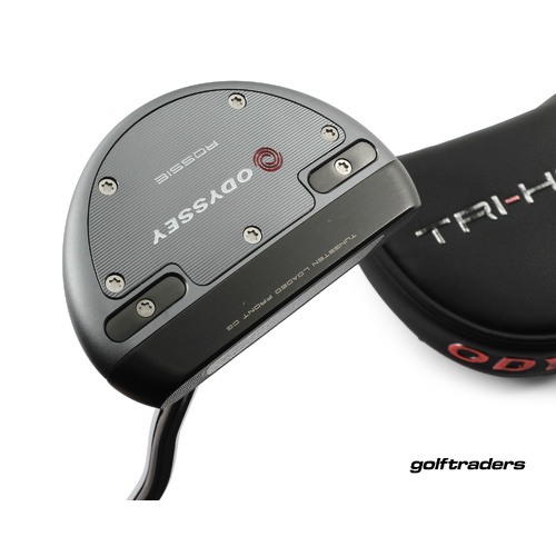 Odyssey Tri-Hot 5K Rossie DB Putter 34" Stroke Lab Cover M4492