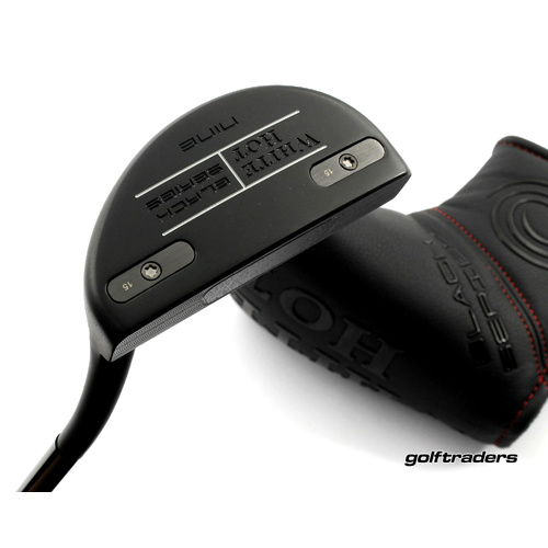 Odyssey White Hot Black Series Nine Flow Putter 34" Stroke Lab Cover M4496