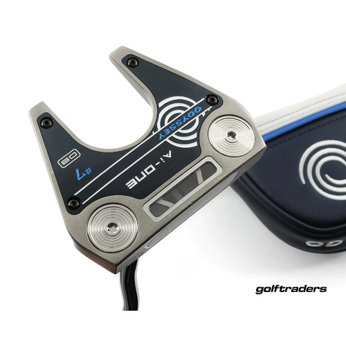 Odyssey Ai-One Silver #7 DB Putter 34" Stroke Lab Cover M4502