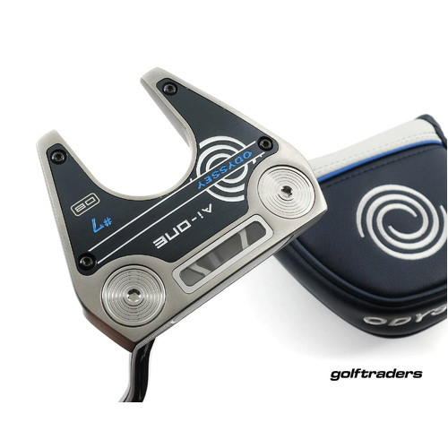 Odyssey Ai-One Silver #7 DB Putter 34" Stroke Lab Cover M4503