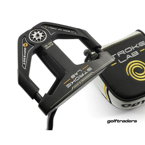Odyssey Stroke Lab Bird Of Prey Mallet Putter 34" Stroke Lab Cover M4524