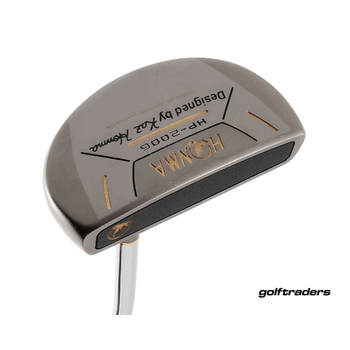 Honma HP-2006 By Kaz Honma Mallet Putter 34" Steel New Grip M4537