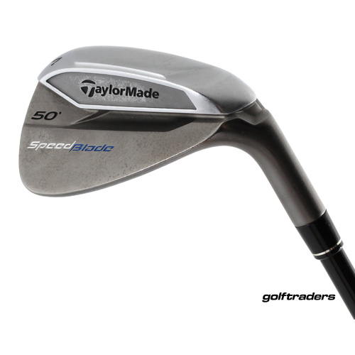 Taylormade SpeedBlade Gap Wedge 50º Graphite Stiff Flex New Grip M4577