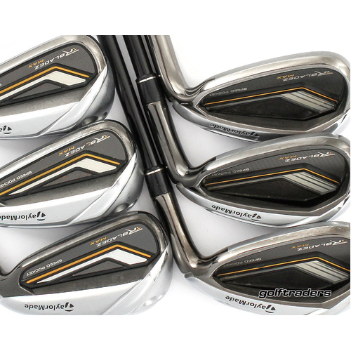 Taylormade RBladez Max Irons 5-PW Graphite Regular Flex +0.5" Longer M4586