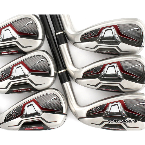Nike VRS HighCorFace Irons 4-PW Graphite Regular Flex New Grips M4598