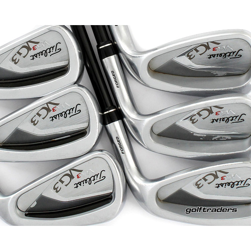 Titleist Forged VG3 Irons 5-PW Graphite Regular Flex New Grips M4604